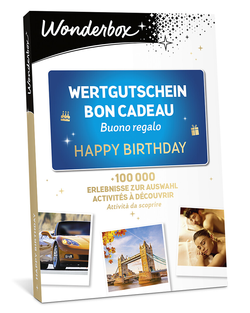 Wertgutschein Happy Birthday
