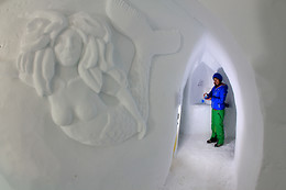 Iglu Dorf Davos Klosters