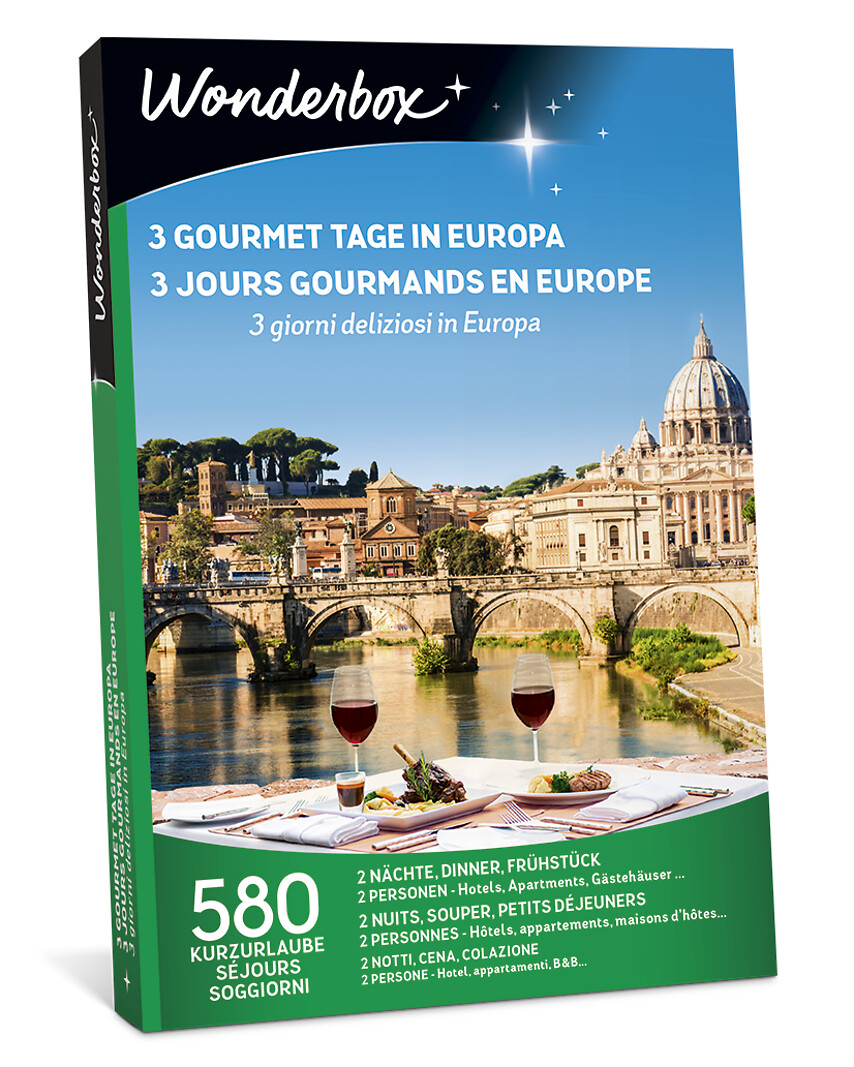 3 Gourmet Tage in Europa