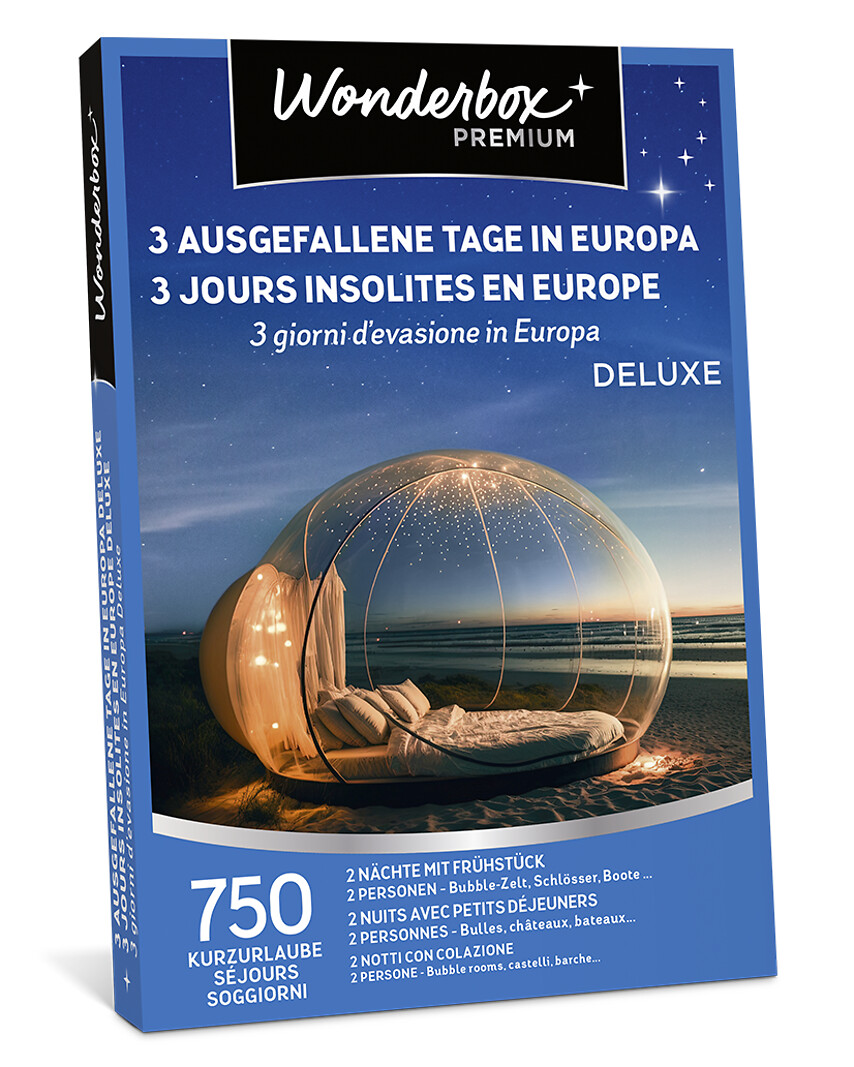 3 jours insolites en Europe - Deluxe